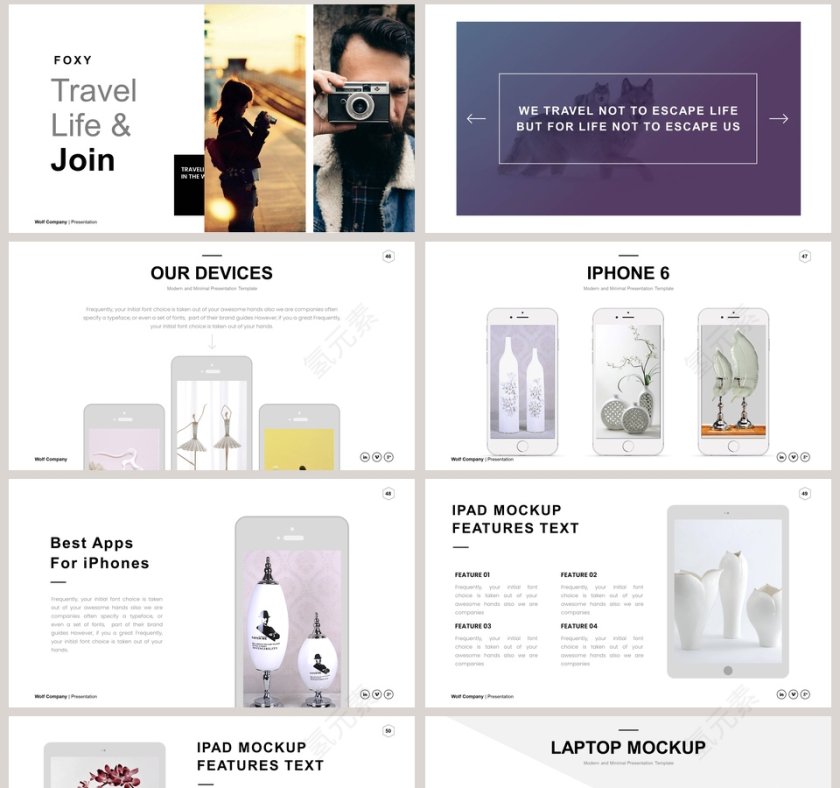 公司狼性文化宣传培训PPT模板第8张