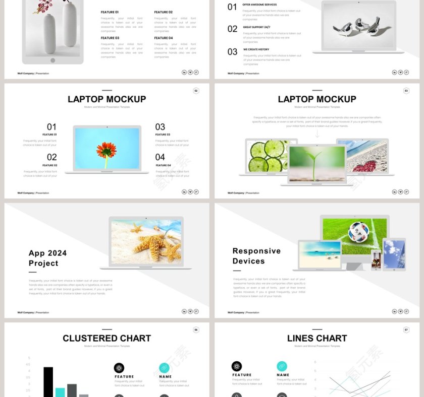 公司狼性文化宣传培训PPT模板第9张