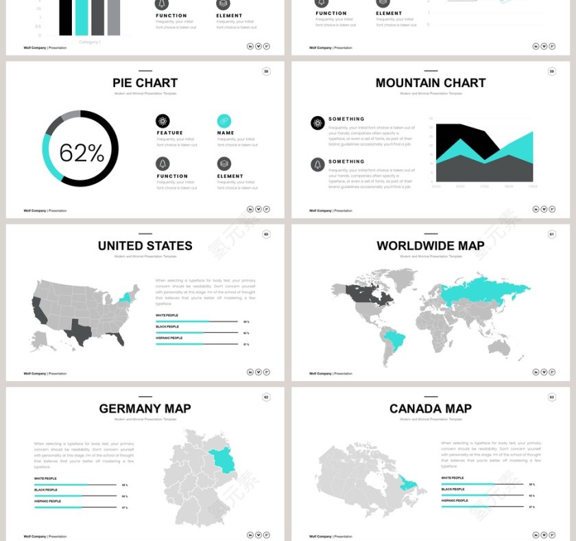 公司狼性文化宣传培训PPT模板第10张