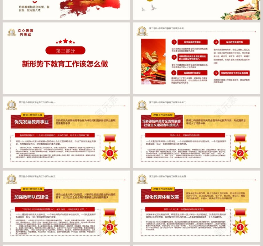 聚焦全国教育大会PPT第4张