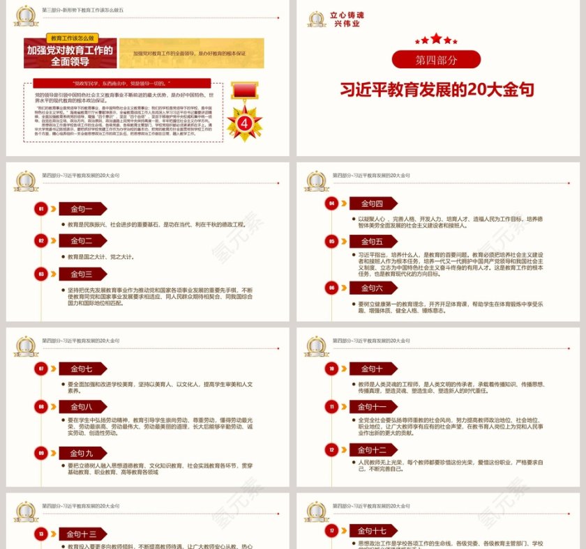 聚焦全国教育大会PPT第5张