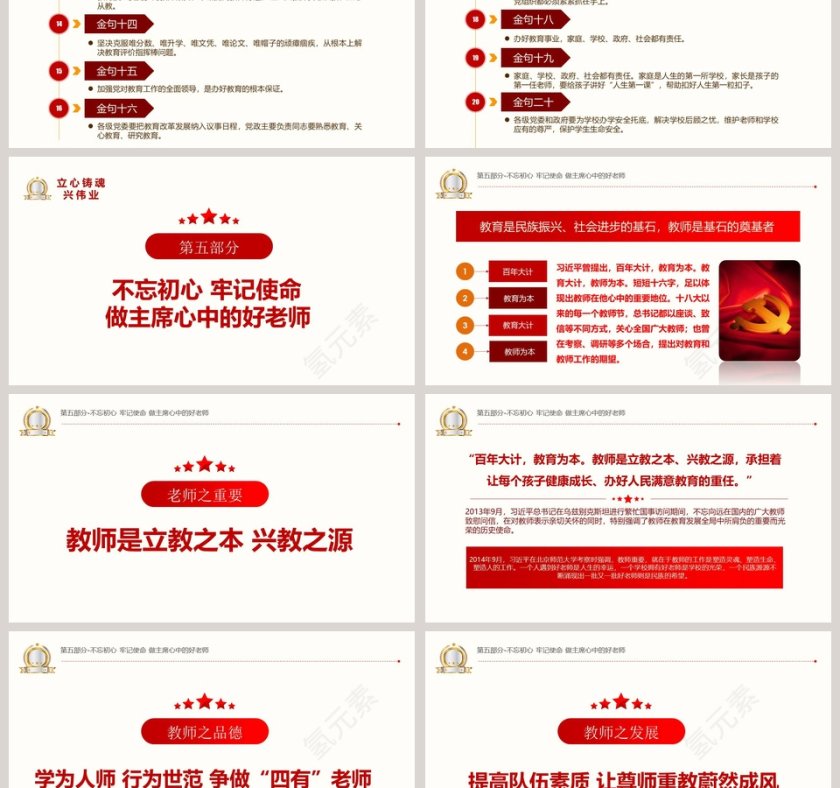 聚焦全国教育大会PPT第6张