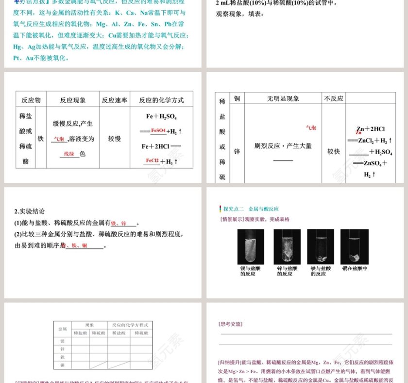 金属的化学性质-第教学ppt课件第3张