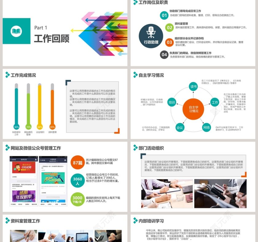 框架完整个人述职报告模板第2张