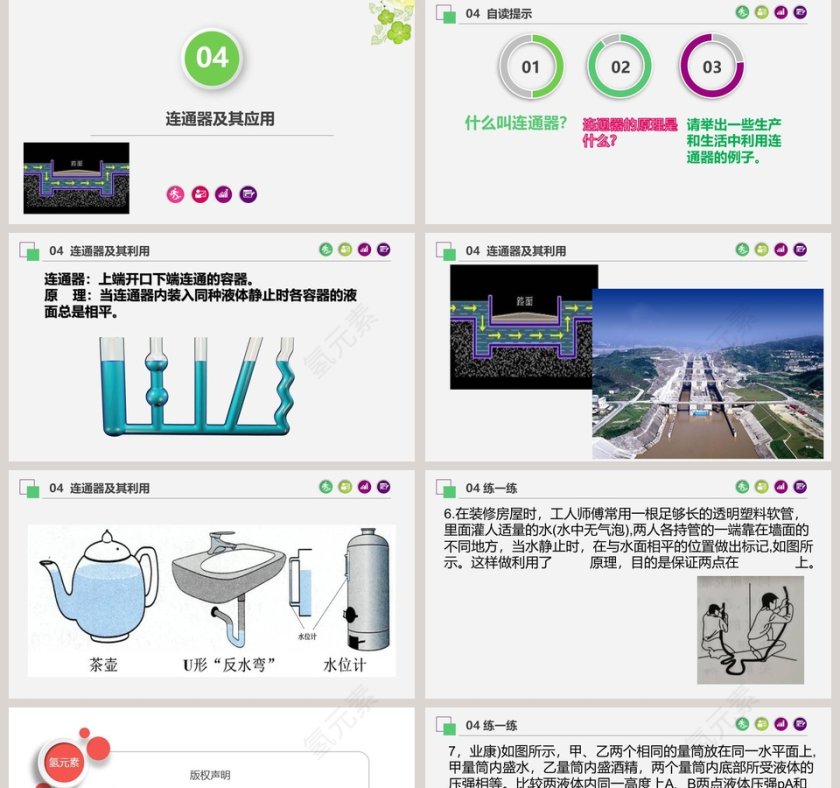 -研究液体的压强教学ppt课件第5张