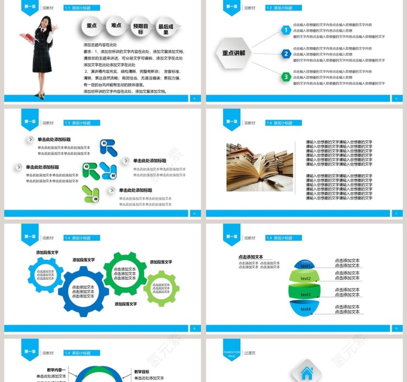 教师说课PPT第2张