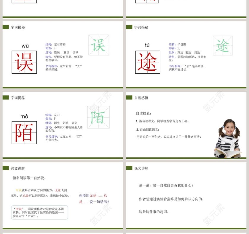 部编版三年级语文下册蜜蜂语文课件PPT第4张