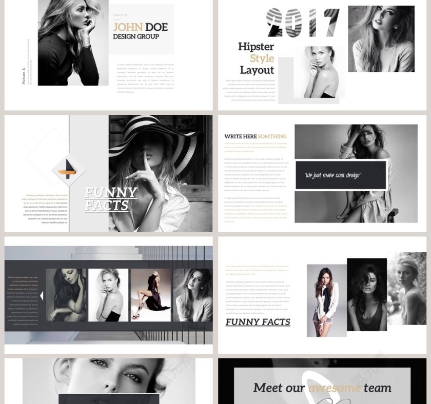 女性时尚摄影设计时装展示第2张