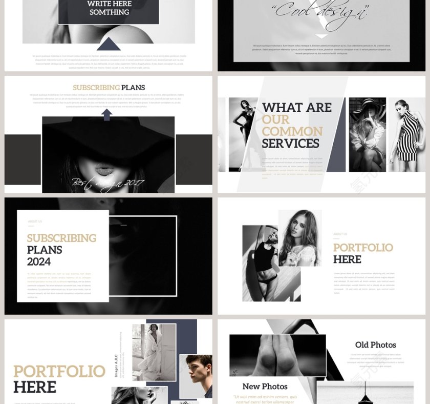 女性时尚摄影设计时装展示第3张