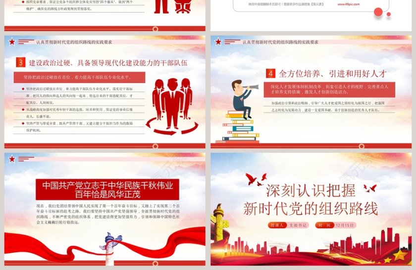 深刻认识把握新时代党的组织路线PPT课件第4张