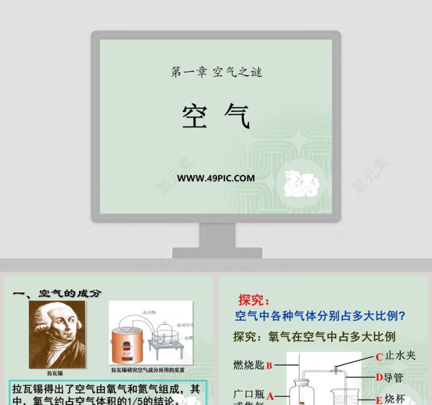 第一章 空气之谜-空 气教学ppt课件第1张