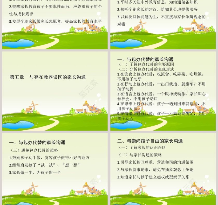 幼儿教师与家长的沟通之道PPT第7张