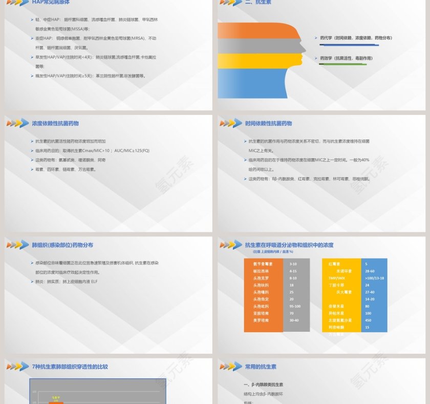 肺部感染的抗生素治疗PPT课件第2张