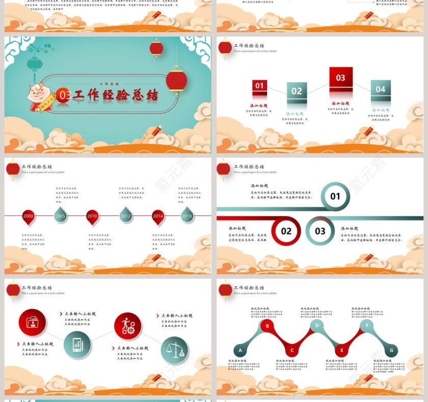 2018年终总结工作计划PPT第4张