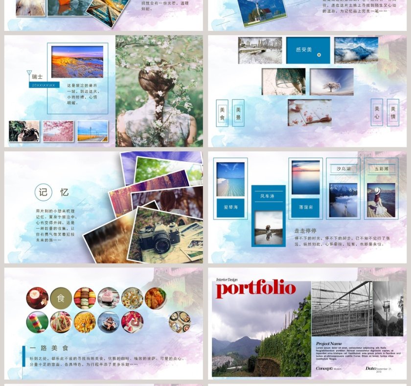 北京印象我的旅行日记PPT第4张