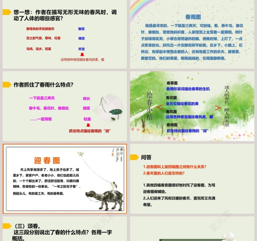 语文教学春PPT课件第5张