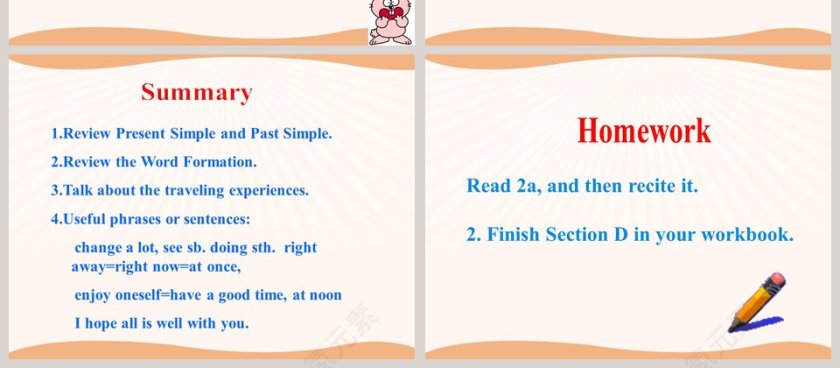 Unit8 Topic 1How is the weather in winterSection D PPT模板第4张