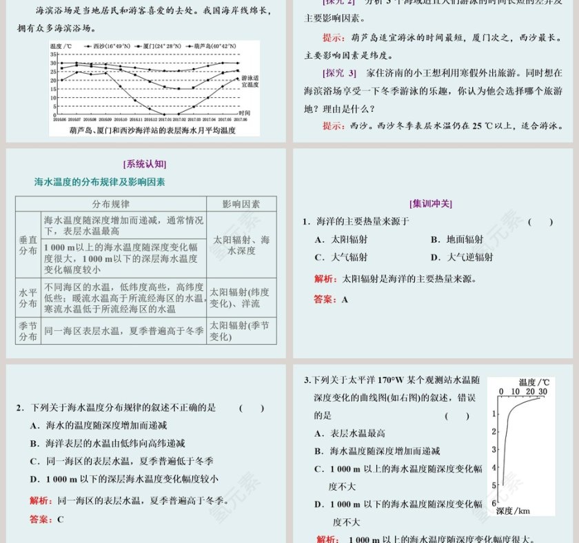 第一课时海水的性质-第二节海水的性质和运动教学ppt课件第3张