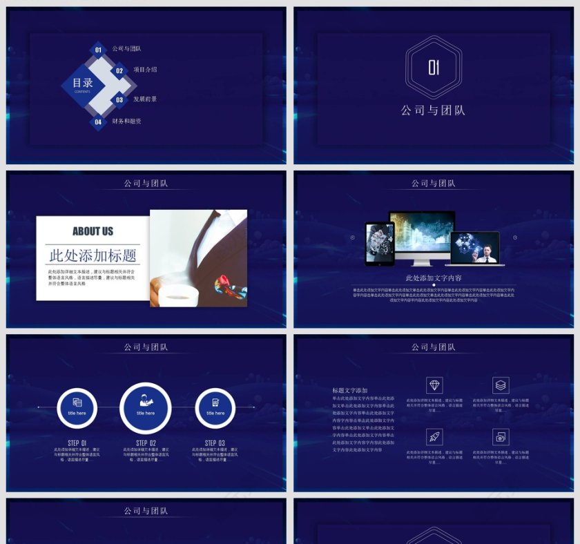 营销策划商业计划书PPT第2张