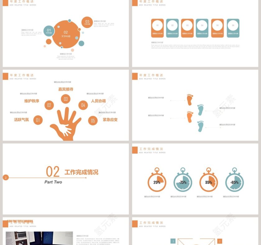 金融数据分析总结汇报PPT模板第2张