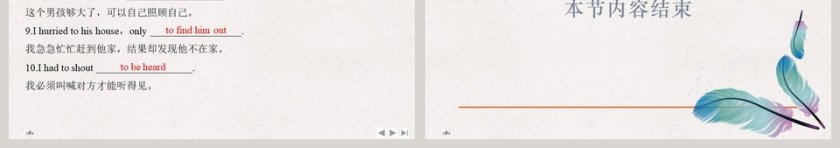 Part  Using language-动词不定式作定语和结果状语教学ppt课件第3张