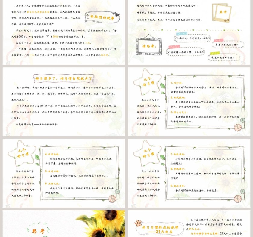 习惯的力量培养良好学习习惯第2张