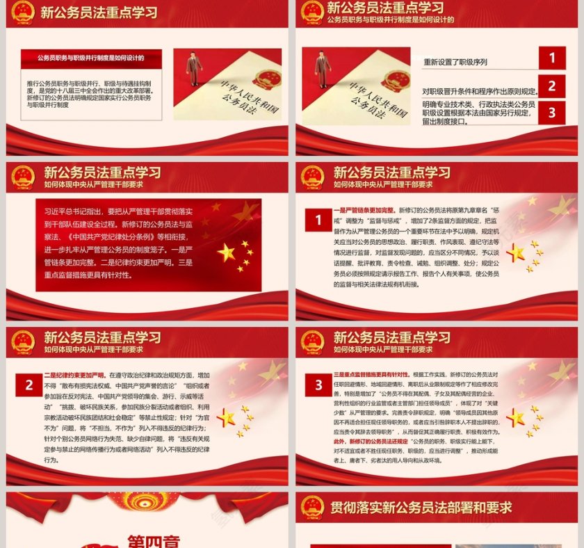 中华人民共和国公务员法学习解读PPT第5张