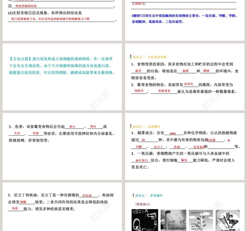 远离有毒物质教学ppt课件第3张