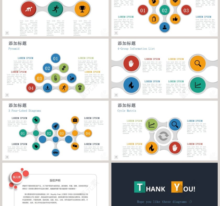 欧美风极简员工述职报告PPT模板第3张