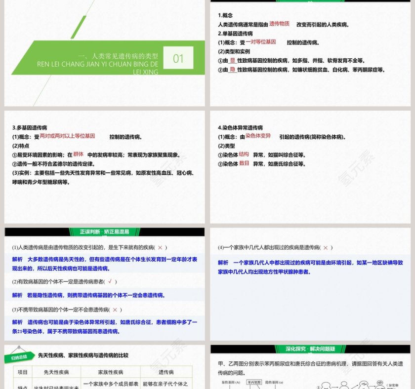 第-章基因突变及其他变异教学ppt课件第2张