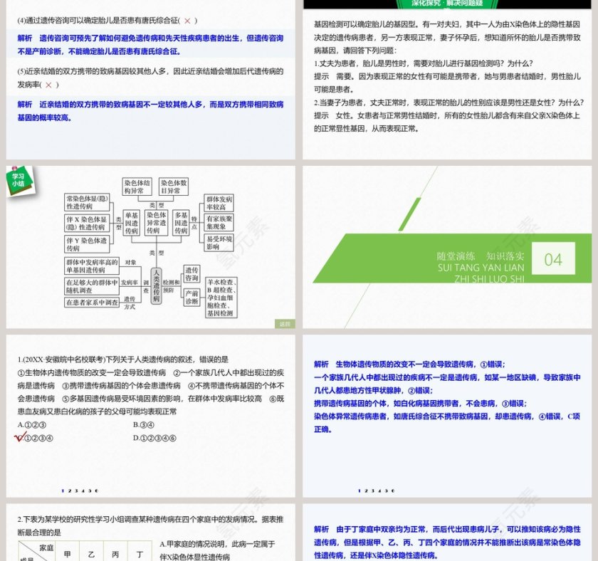 第-章基因突变及其他变异教学ppt课件第5张