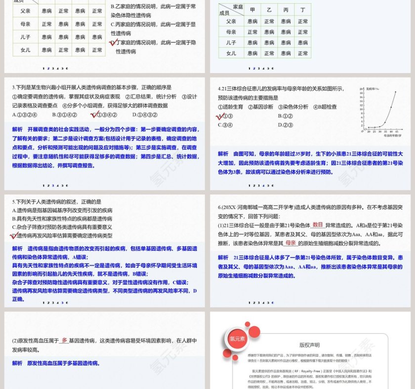 第-章基因突变及其他变异教学ppt课件第6张