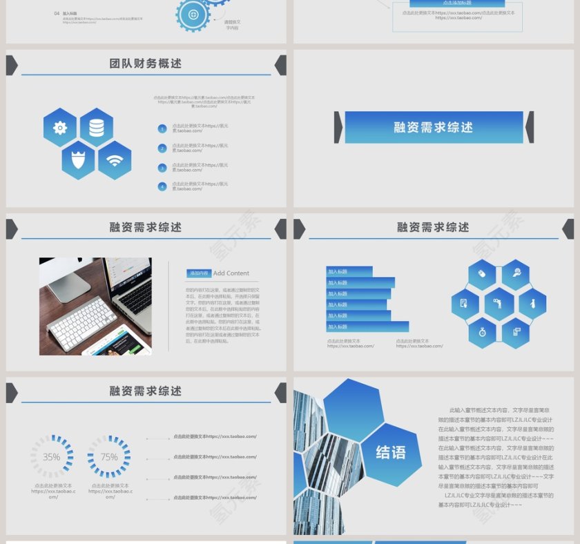 完整框架商业计划书PPT第4张