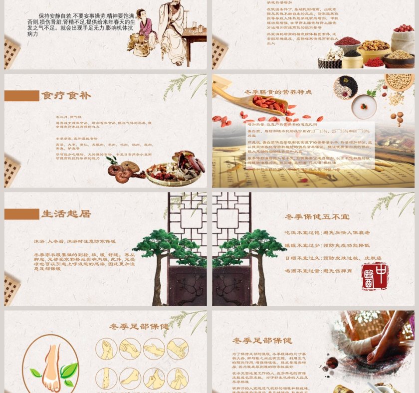 冬季养生知识PPT讲座第3张