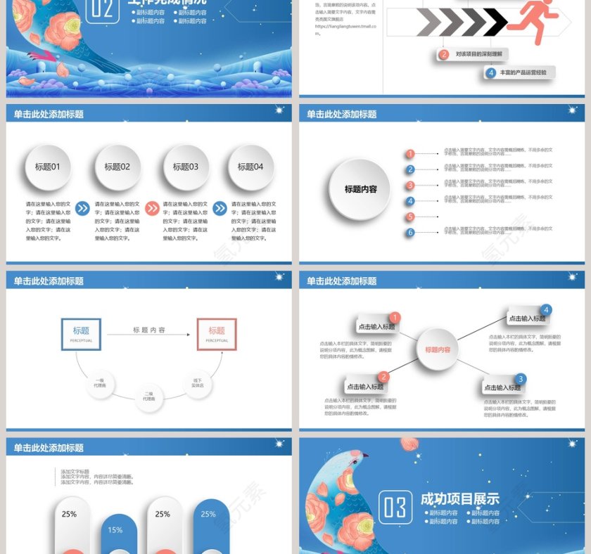 简约大气年度工作总结工作汇报PPT第3张