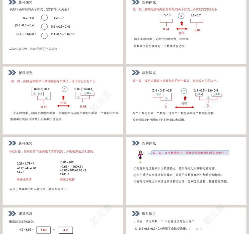 人教版小学数学五年级上册教学ppt课件第2张