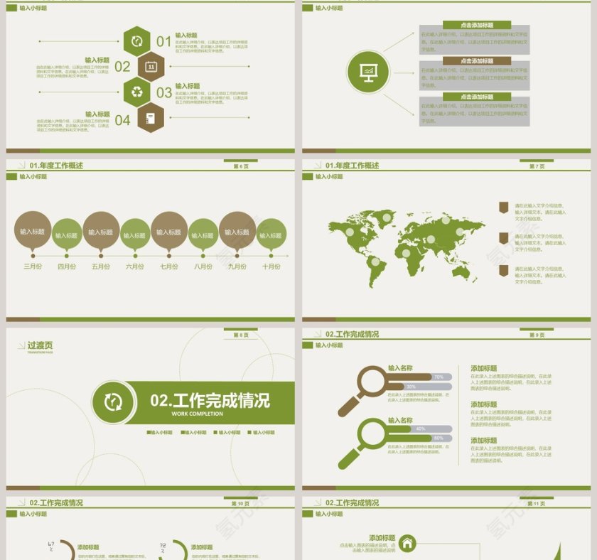 2019个人工作 述职报告PPT第2张