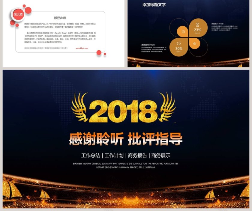 年会总结暨誓师大会PPT第5张