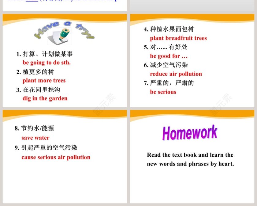 Unit8 A green WorldWelcome to the unit教学ppt课件第6张
