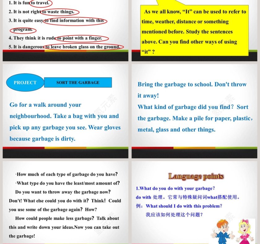 Lets Sort Garbage-Unit 8 Save Our World教学ppt课件第5张