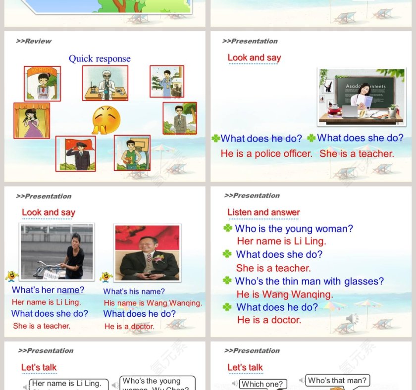 第二课时-Unit3 Whos That Man教学ppt课件第2张