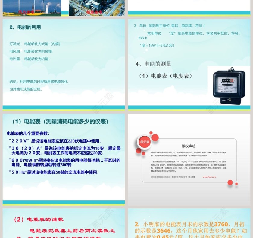 电  能-第十四章   电功率教学ppt课件第2张