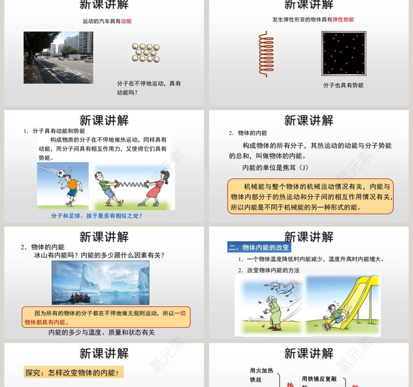 认-识内能教学ppt课件第2张