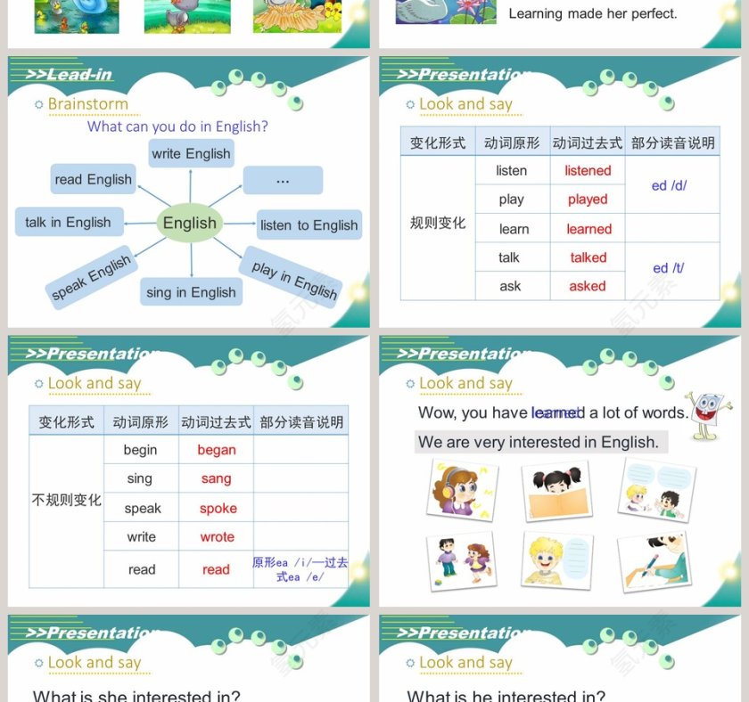 人教精通版六年级下册-Unit1 I went to Sanya for my holidays教学ppt课件第2张