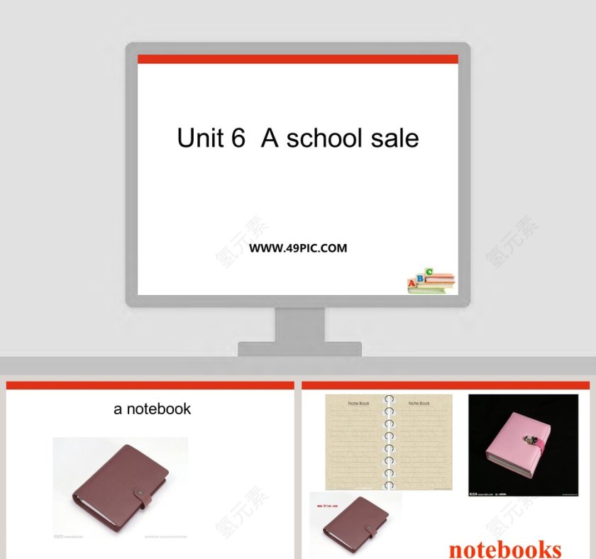 Unit 6  A school sale教学ppt课件第1张