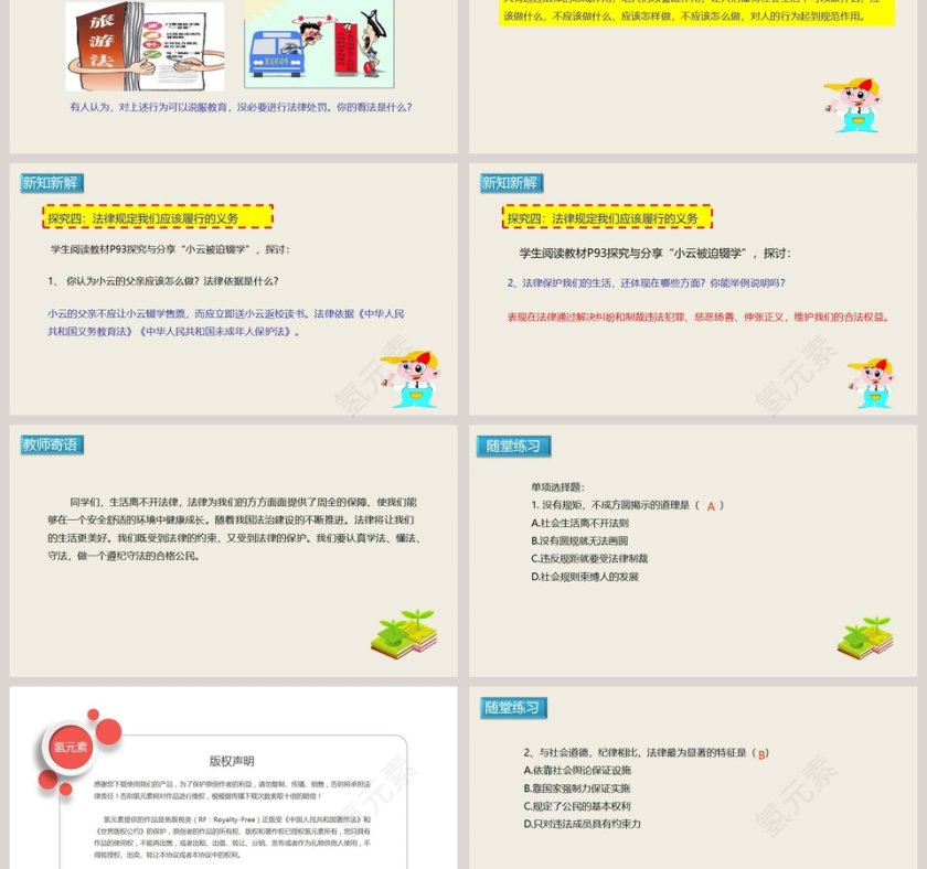 法律保障生活-七年级下册教学ppt课件第3张