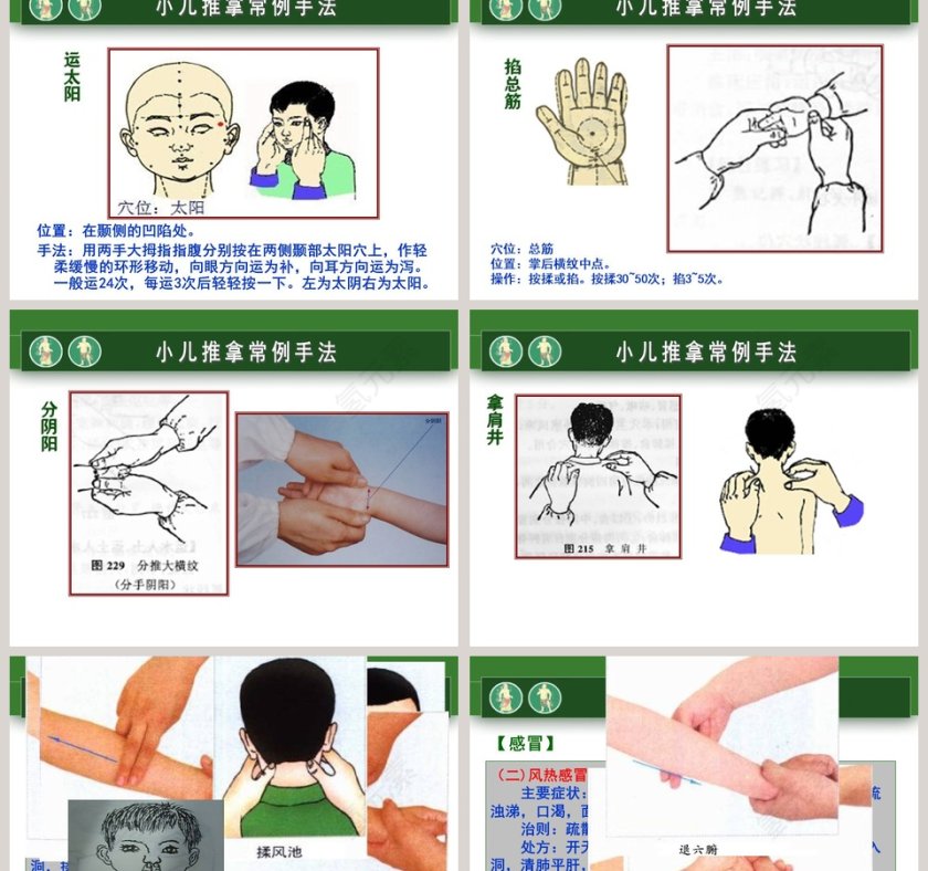 小儿推拿医护工作人员培训PPT模板第24张