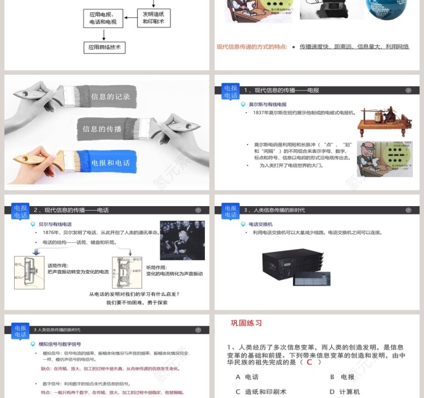 第十九章走进信息时代-感觉信息教学ppt课件第3张