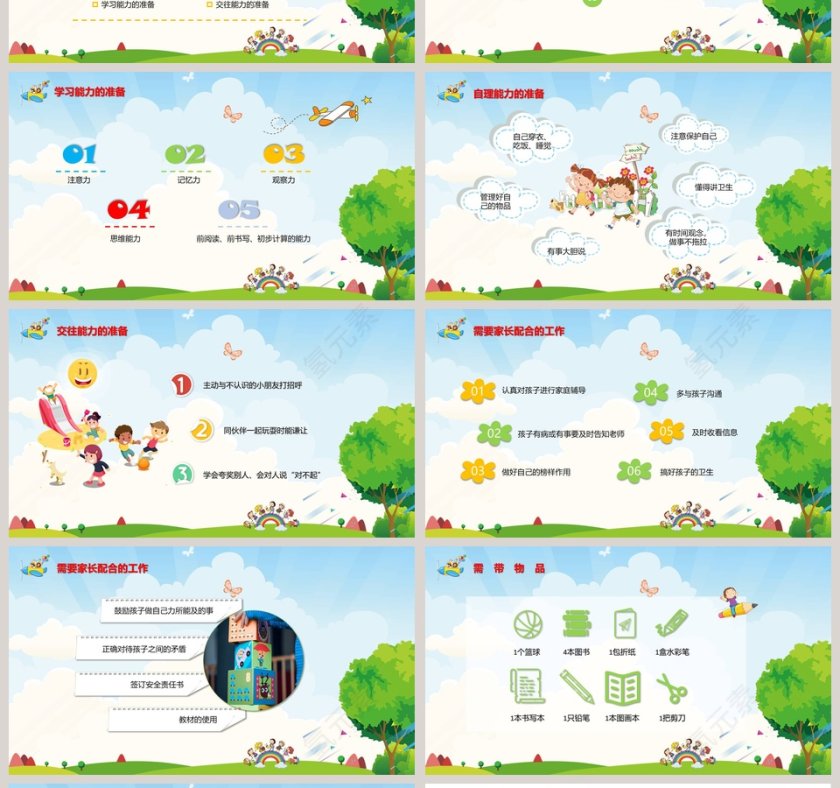 幼儿园大班幼小衔接家长会第4张