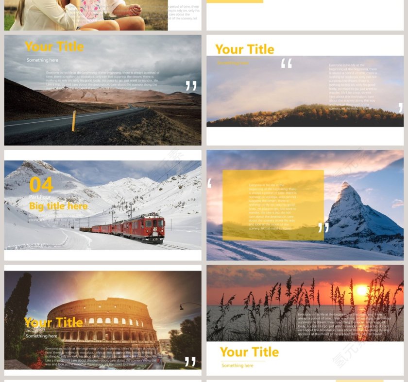 旅行的意义ppt第4张